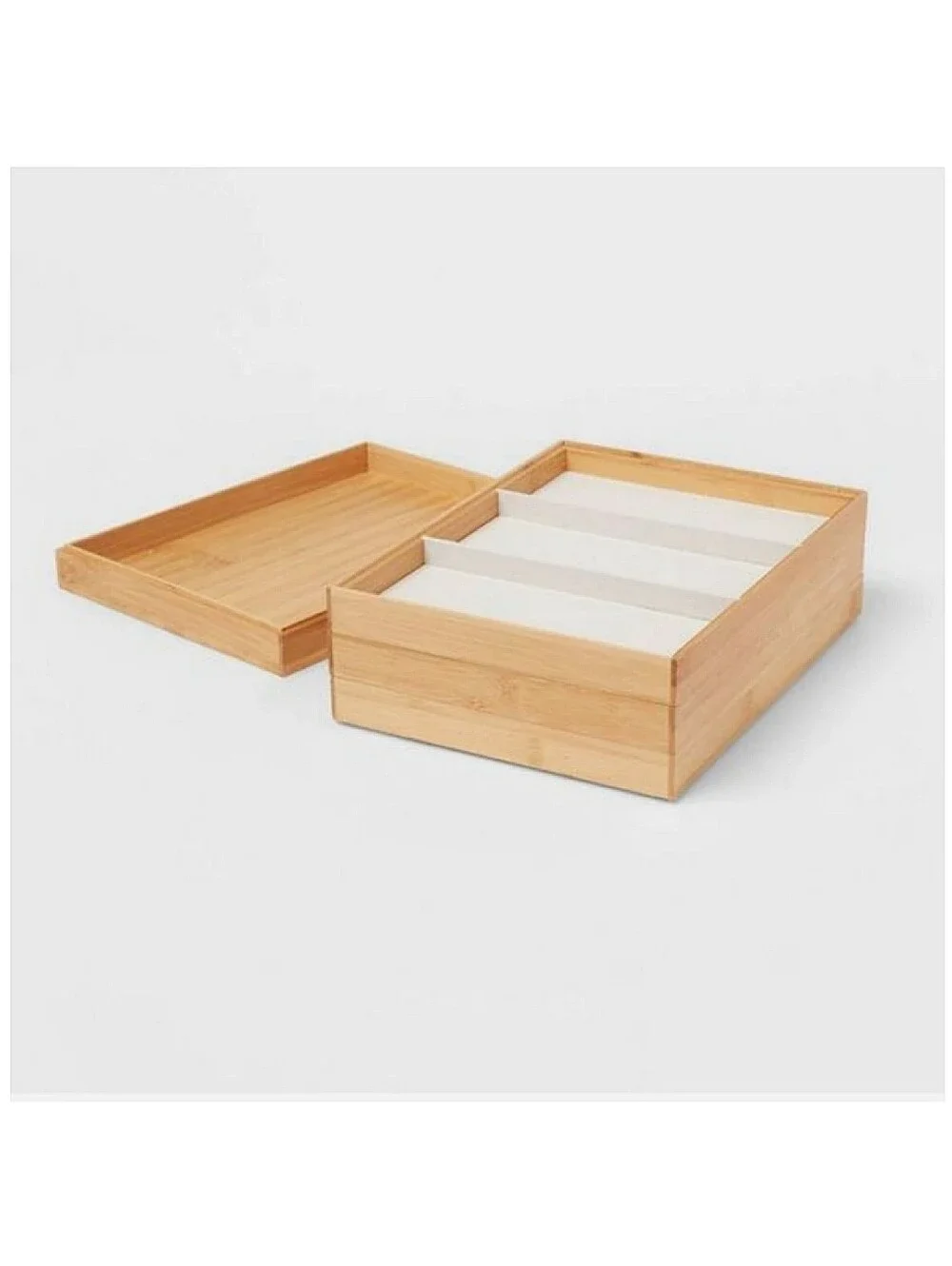 9x12 Stackable Bamboo Jewelry Organizer